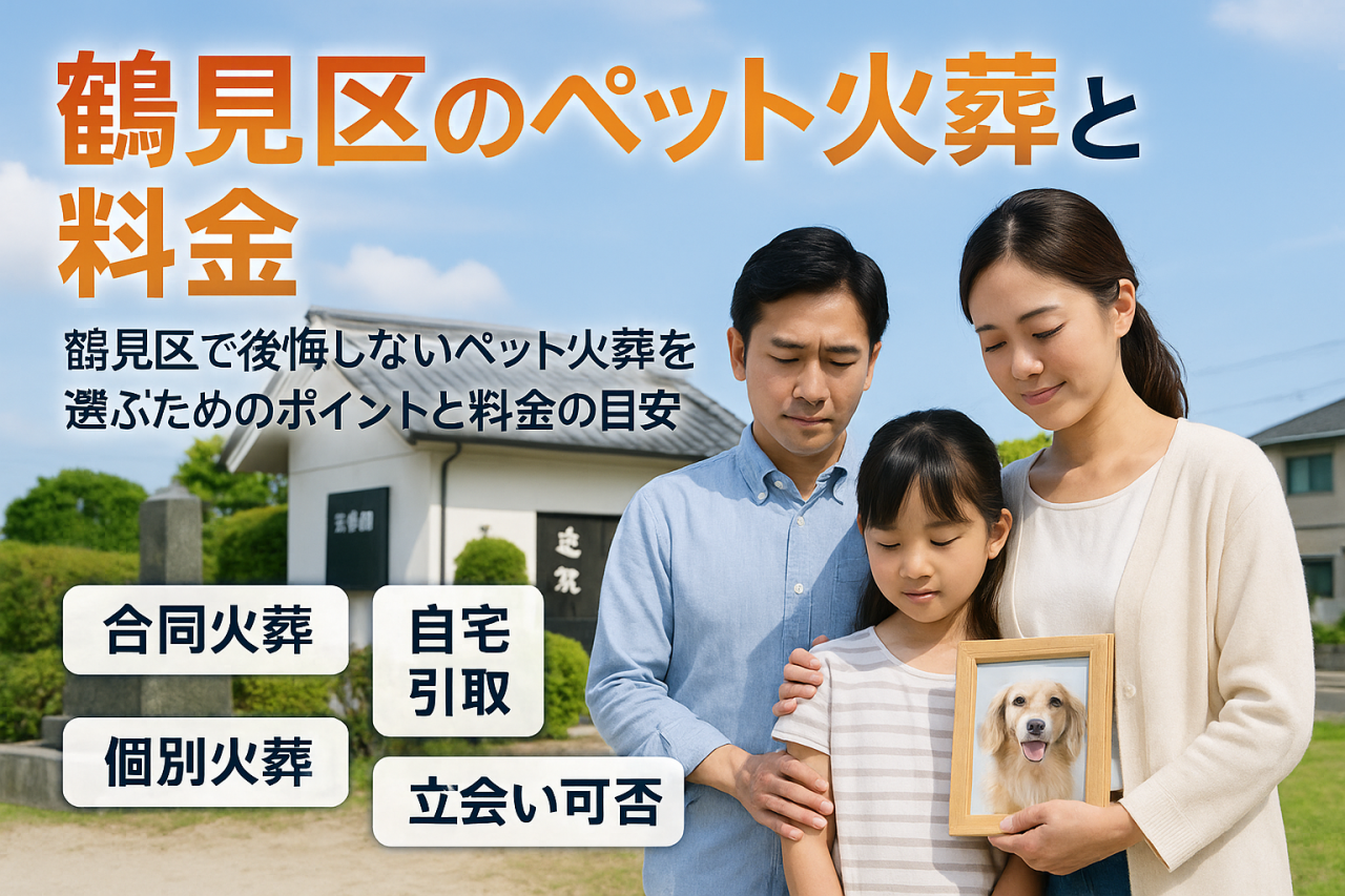 大阪市鶴見区でペット火葬の選び方