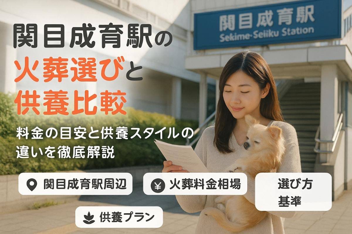 関目成育駅でペット火葬を安心して選ぶ方法と大阪の料金相場・供養プラン比較
