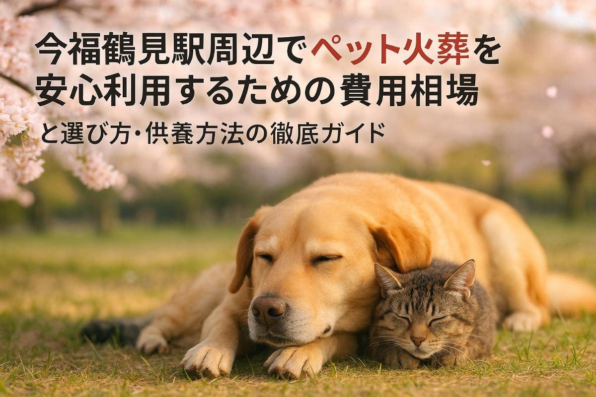 今福鶴見駅周辺でペット火葬を安心利用するための費用相場と選び方・供養方法の徹底ガイド